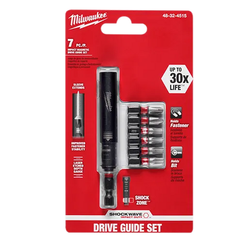 Milwaukee SHOCKWAVE™ Impact Magnetic Drive Guide Set (7 PC)