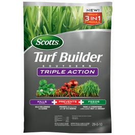 Turf Builder Southern Triple-Action Fertilizer, 8,000-Sq. Ft. Coverage