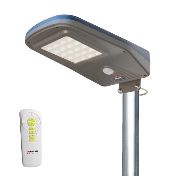 Wagan Tech Solar + LED Floodlight 3000 (3000 Lumen)