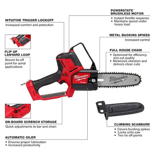 Milwaukee M18 FUEL™ HATCHET™ 8 Pruning Saw