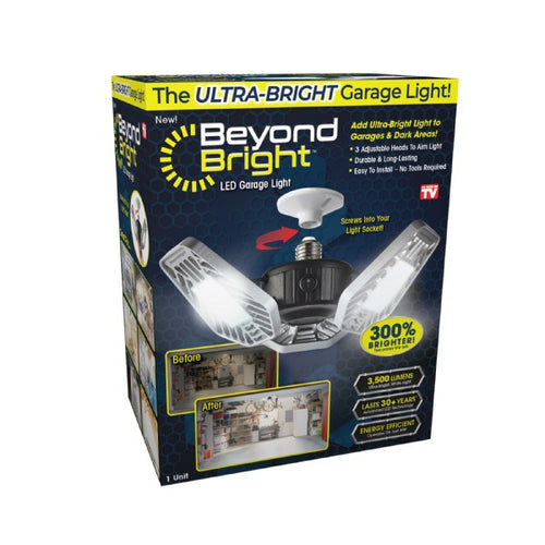 Ontel Beyond Bright LED Ultra-Bright Garage Light - (60W)