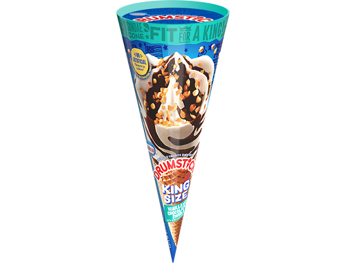 Nestle Drumstick® King Size Vanilla with Chocolatey Swirls Sundae Cone
