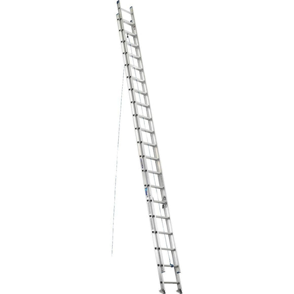 Werner 40 Ft. Aluminum Extension Ladder with 250 Lb. Load Capacity Type I Duty Rating