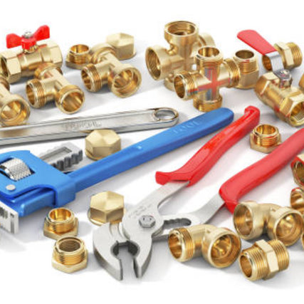 Plumbing SuppliesPipe fittings with wrenches