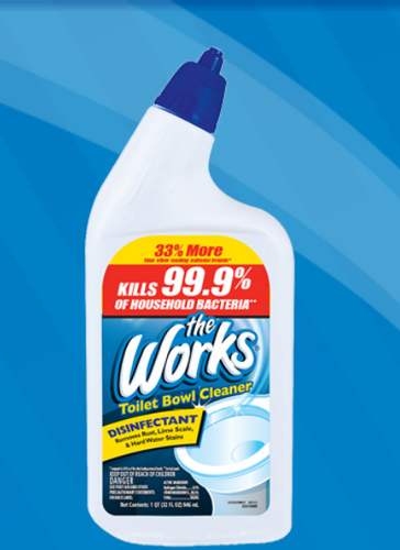 KIK Consumer The Works® Toilet Bowl Cleaner