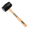 Estwing 18oz Black Rubber Mallet Dead Blow Head Hickory Shaft Length 370mm (18 oz.)