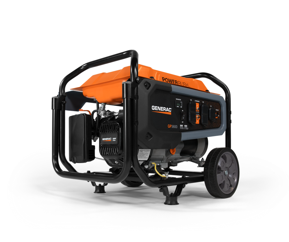 GENERAC GP SERIES 3600 PORTABLE GENERATOR - Miami, FL - Baro Hardware