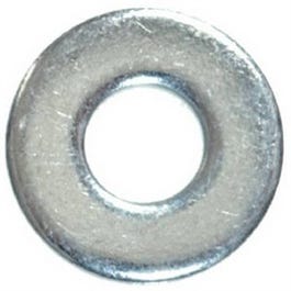 SAE Flat Washers, Zinc-Plated Steel, 1/2-In., 50-Pk.