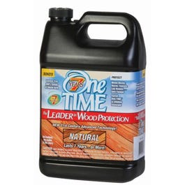 Wood Preservative Stain & Sealer, Natural Finish, 1-Gallon