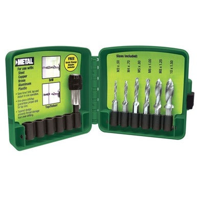 Greenlee 6-Piece Drill Tap Set
