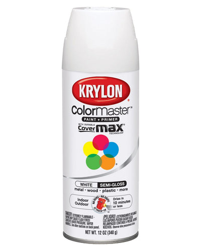 Krylon ColorMaster Paint + Primer Spray Paint Semi-Gloss
