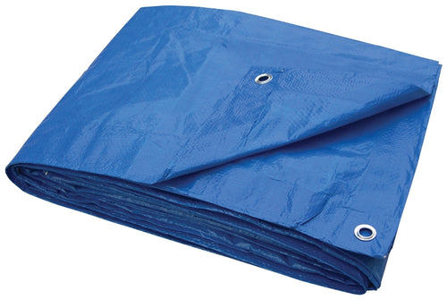 ProSource Tarpaulin 40 ft L 30 ft W 3.5 mil Thick Polyethylene Blue