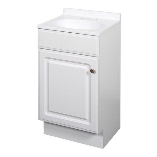 Zenna Home Single White Vanity Combo