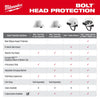 Milwaukee Tool BOLT™ Full Brim Hard Hat w/4pt Ratcheting Suspension
