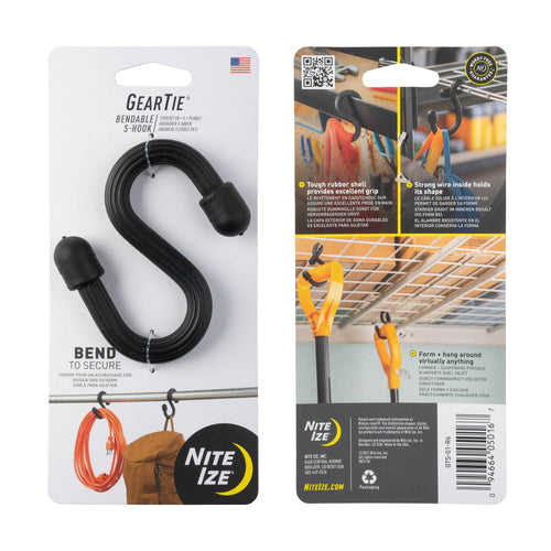 Nite Ize Gear Tie® Bendable S-Hook