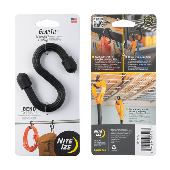 Nite Ize Gear Tie® Bendable S-Hook