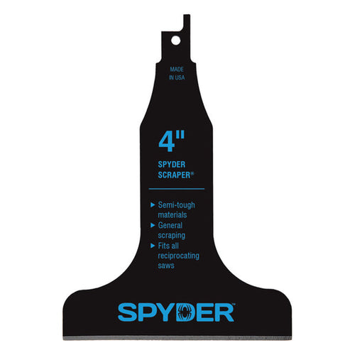 Spyder 4 Scraper Blade Attachment for Reciprocating Saws