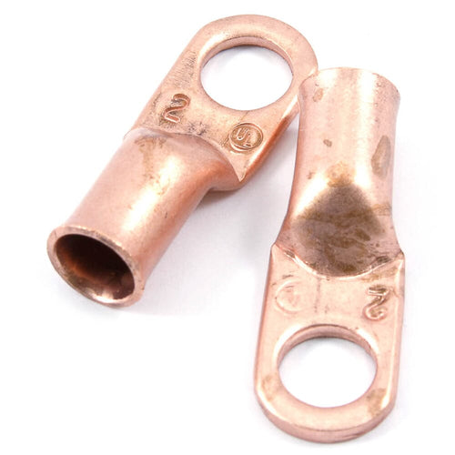 Forney Lug for Number 2 Cable 3/8 in Stud Premium Copper