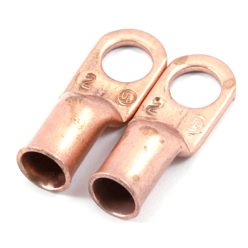 Forney Lug for Number 2 Cable 3/8 in Stud Premium Copper