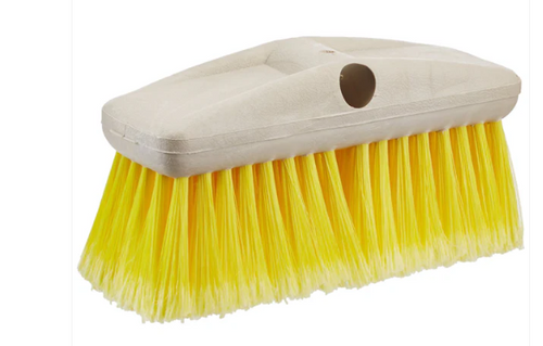 Starbrite 8 Soft Bristle Wash Brush - Extend-A-Brush Compatible - Yellow