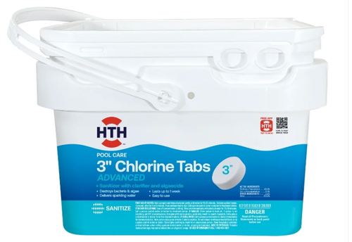 HTH HTH™ Pool Care 3 Chlorine Tabs Advanced: Wrapped Chlorine Tablets