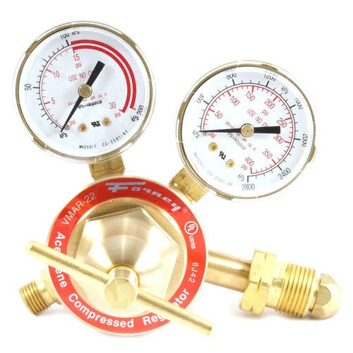 Forney 250 Series Acetylene Regulator 2 inch Side Mount