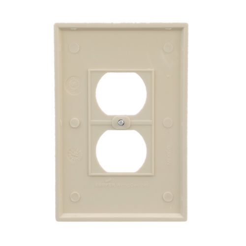 Eaton 2142V-BOX Duplex Receptacle Wallplate