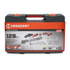 Crescent 128 Piece 3/8 Drive 12 Point Standard SAE/Metric Mechanics Tool Set