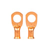 Forney Lug for Number 8 Cable, 3/8 in Stud, Premium Copper
