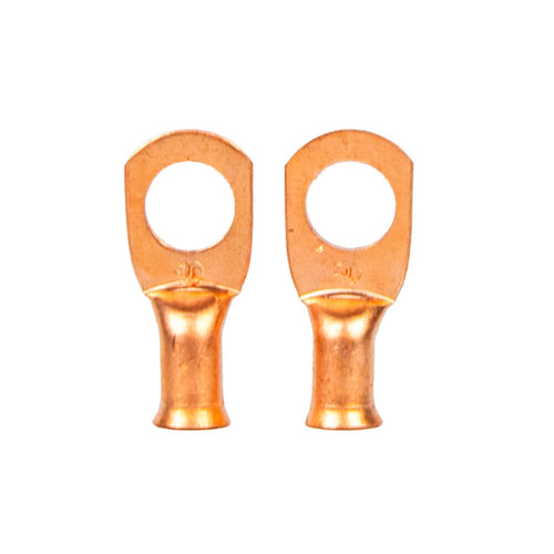 Forney Lug for Number 8 Cable, 3/8 in Stud, Premium Copper