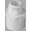Charlotte Pipe 1-1/2 In. x 2 In. Schedule 40 Male PVC Adapter