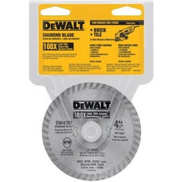 Dry-Cut Diamond Wheel, 4-In.