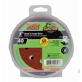 5-Inch 40-Grit Hook & Loop Sanding Disc