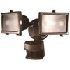 Halogen Flood Light, DualBrite Motion-Activated, Bronze, 300-Watt