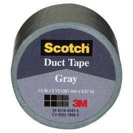 1-1/2 Inch x 5-Yard Multi-Purpose Gray Duct Tape