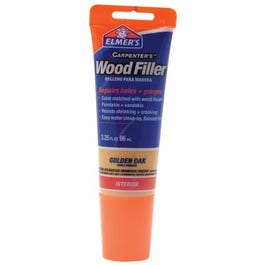 Interior Wood Filler, Golden Oak, 3-1/4-oz.