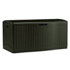 Extra Large Deck Box, Mocha Herringbone Design, 124-Gals.