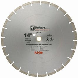 Circular Saw Blade, Contractor Dry/Wet, 14-In.