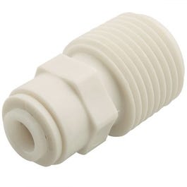 PEX Pipe MIP Quick-Connect Male Adapter, 1/4 x 1/2-In.