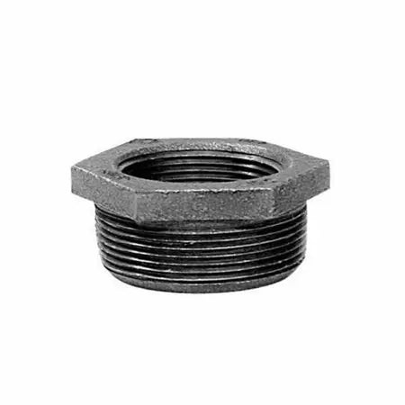 Mueller Black Hex Bushing 150# Malleable Iron Threaded Fittings 4 x 2