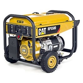 Portable Generator, Electric-Start, 5,500-Watt Running Power