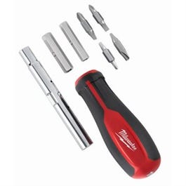 Multi-Bit Screwdriver With ECX Driver Bits, 11-In-1