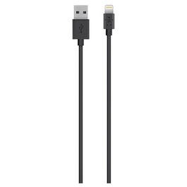 Mixit Lightning USB iPhone Cable, Black, 4-Ft.