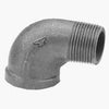 Black Pipe Fittings, 90-Degree Street Elbow, 3/4-In.