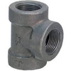 Black Pipe Fittings, Tee, 1/2-In.