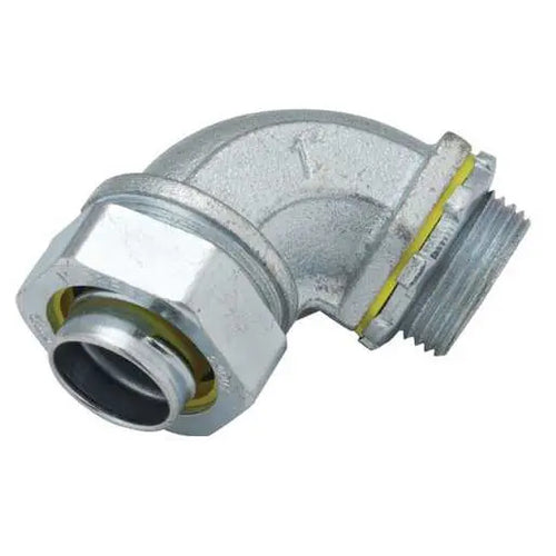 Hubbell Raco 1/2 in. 90 Degree Liquidtight Connector, Uninsulated (1/2)