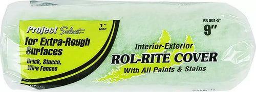 Linzer Rol-Rite Polyester 9 in. W x 1 in. Regular Paint Roller Cover (9 x 1)