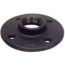 Black Pipe Floor Flange, .5-In.