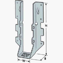 Face Mount Joist Hanger Z-Max, 2 x 8-In.