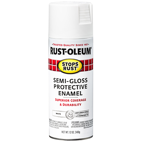 Rust-Oleum® Protective Enamel Spray Paint Semi-Gloss White